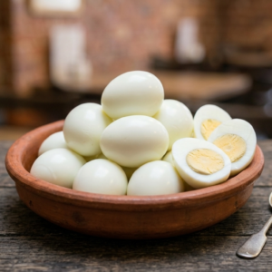 BOILED EGGS