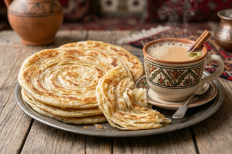 MILK TEA & AFG PARATHA
